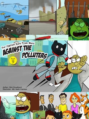 cover image of Captain Kuro From Mars Against the Polluters